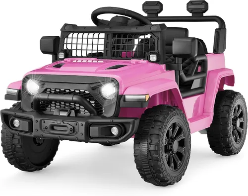 Vista 14 de Productos de la mejor elección, juguete de paseo para niños de 6V, mini camioneta, auto eléctrico de juego con control remoto para padres