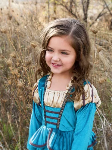 Vista 4 de Little Adventures Disfraz de princesa medieval