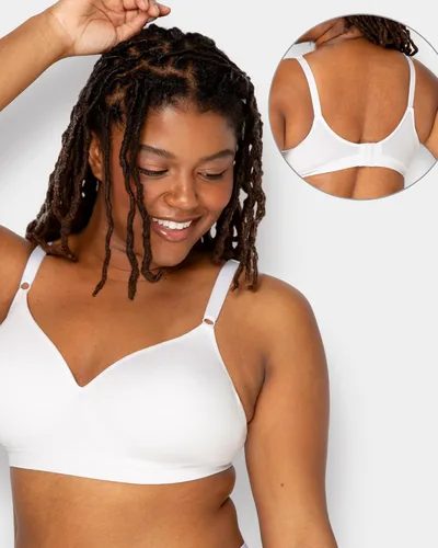 Vista 2 de Fruit of the Loom Brasier push-up sin costuras para mujer, suave, cómodo y de apoyo