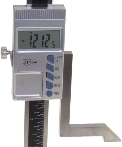 Vista 2 de iGaging Medidor de altura electrónico digital con base magnética, 6 pulgadas