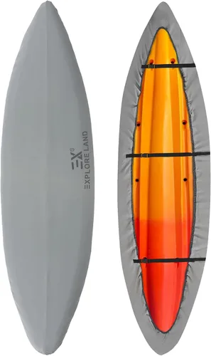 Vista 10 de Explore Land Cubierta universal impermeable para cabina de kayak, cubierta de sello para cabina de kayak para interior y exterior, regular de 44 x
