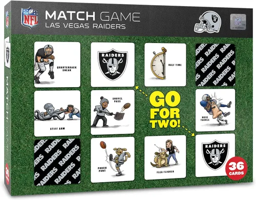 Vista 10 de YouTheFan NFL Memory Match Licensed Memory Match Game