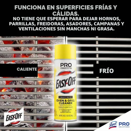 Vista 5 de Easy Off Limpiador profesional para horno y parrilla
