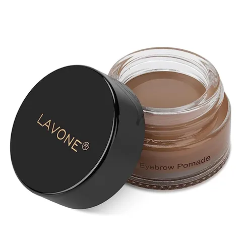 Vista 21 de Pomada de cejas – Pomada impermeable para cejas para resultados duraderos, fórmula a prueba de manchas y resistente al sudor, maquillaje natural