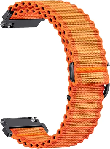 Vista 12 de CARBINOX Correa duradera de 0.866 in compatible con relojes inteligentes ajustables, ajuste seguro