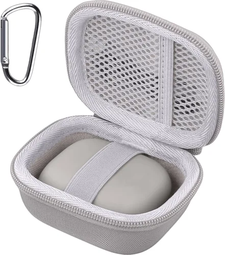 Vista 16 de co2CREA Estuche rígido para Beats Powerbeats Pro 2 con clip de mosquetón Caja Naranja Eléctrica