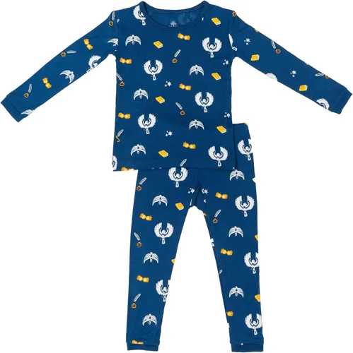 Vista 34 de KYTE BABY Juego de pijama para niños pequeños – Pijamas para niños pequeños hechas de material de rayón de bambú suave Pollito de Aloe