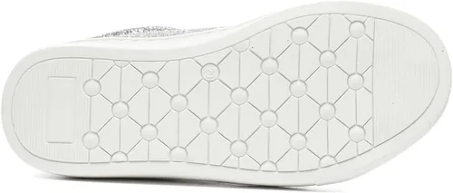Vista 6 de Bernal Tenis de lentejuelas brillantes con purpurina para niñas y niños, para niños pequeños, niños grandes, sin cordones, para la escuela, zapatos