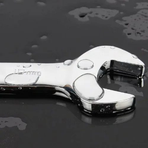 Vista 8 de SagaSave Llave de trinquete de cabeza flexible abierta de extremo abierto llave combinada de trinquete de doble apertura, herramienta de mano, llave