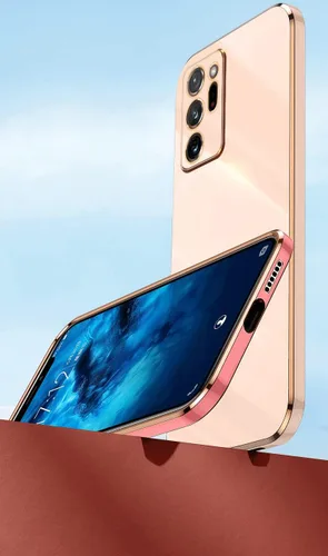 Vista 2 de Funda compatible con Galaxy Note 20 Ultra, protección completa del lente de la cámara y galvanoplastia a prueba de golpes, carcasa protectora de TPU
