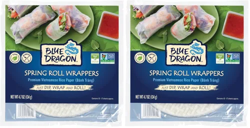 Vista 9 de Blue Dragon Envoltorio para Rollitos de Primavera, 4.7 onzas