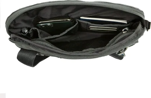 Vista 8 de Travelon - Bolsa bandolera, antirobo, S, Carbón), 43126 530