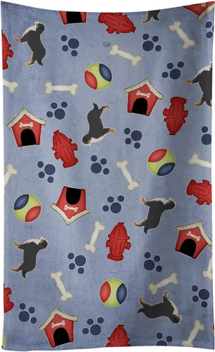 Vista 75 de Caroline's Treasures BB3948KTWL Affenpinscher Dog House Collection - Toalla de cocina para invitados, toalla de baño decorativa para cara, té, paño