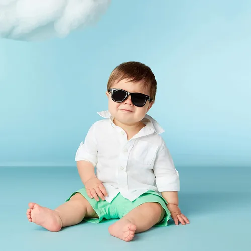 Vista 7 de Gafas de sol polarizadas WeeFarers para niños Negro