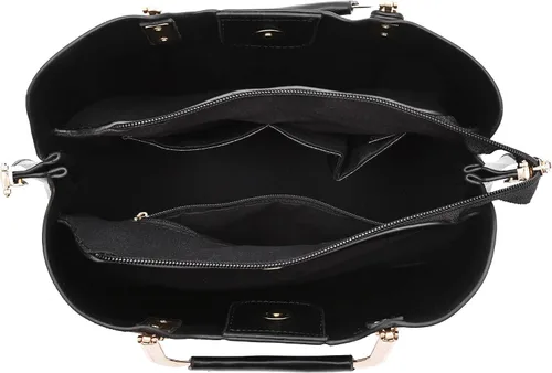 Vista 3 de Nevenka Monederos y bolsos para mujer con asa superior, bolsos de hombro de cuero para mujer