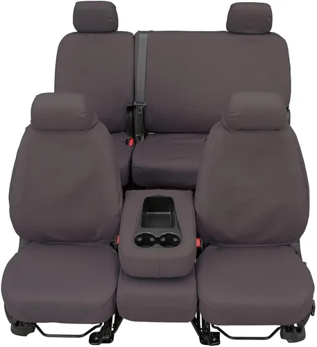 Vista 3 de Covercraft Fundas de asiento personalizadas de Polycotton SeatSaver Compatible con Ford F-150 2019-2020, F-250/F-350/F-450/F-550 2019-2022 1st