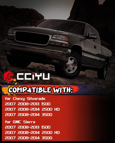 Vista 7 de Interruptor de espejo eléctrico de repuesto para Chevy Silverado 1500 2007-2014 Chevy Silverado 2500 HD 2007-2013 GMC Sierra 1500 2007-2014 GMC