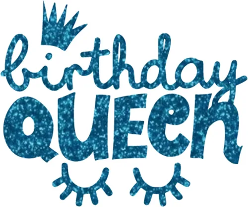 Vista 13 de Calcomanía termoadhesiva de la reina de cumpleaños, transferencia de camisa de fiesta de cumpleaños para mujer, parche de vinilo para niña, gráfico
