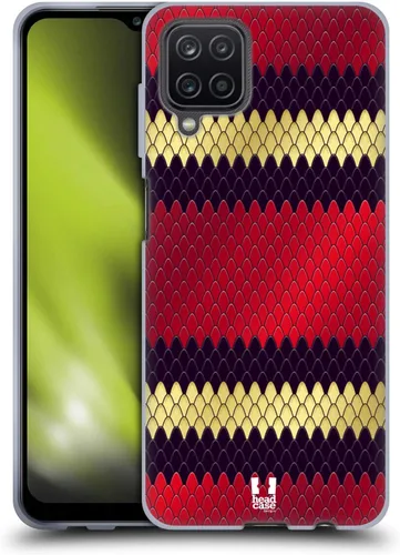 Vista 9 de Head Case Designs Ball Python - Funda de gel suave con patrón de serpiente compatible con Samsung Galaxy A12 (2020)