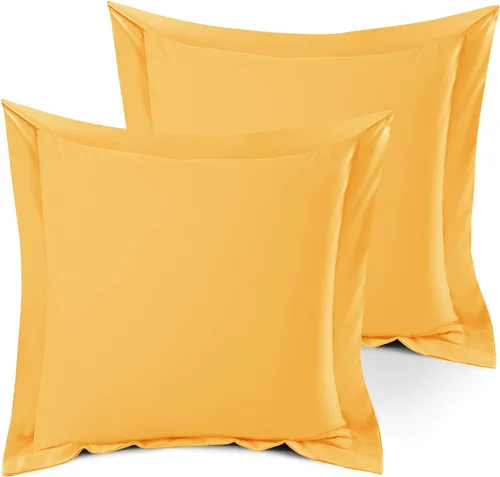 Vista 40 de Nestl Juego de 2 fundas tipo sham de almohada suaves - Fundas de almohada de microfibra de doble cepillado - Fundas de almohada de cama premium