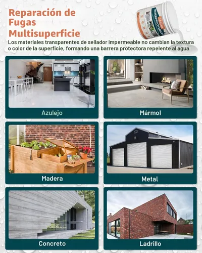 Vista 5 de Tkaimy Agente de recubrimiento impermeable invisible transparente, sellador impermeable líquido de 17 onzas, sellador de agua transparente