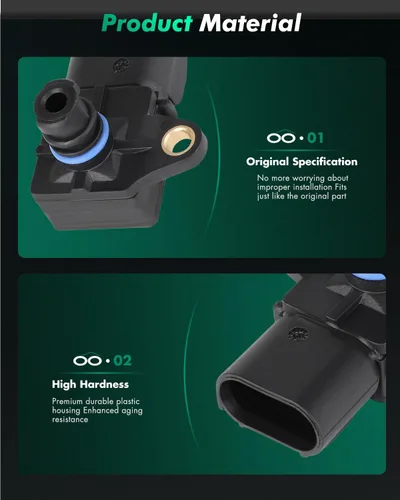 Vista 4 de SCITOO Sensor absoluto del colector de mapa compatible para Jeep Compass Patriot Grand Cherokee para Chrysler 200 300 para Dodge Avenger Viper