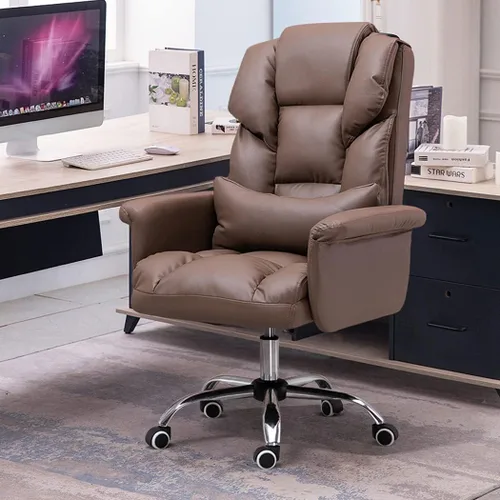 Vista 7 de Big and Tall Bonded Leatherreclining Office Chair Task Chair,400Lbs Computer Ergonomic Desk Chair High Back All Day Comfort Ergonomic Lumbar Support