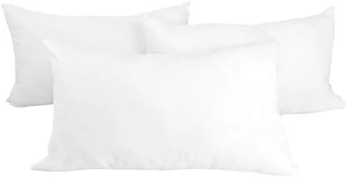 Vista 3 de Hometex Canada Relleno de almohada de 14 x 24 pulgadas, funda de tela de poliéster de primera calidad