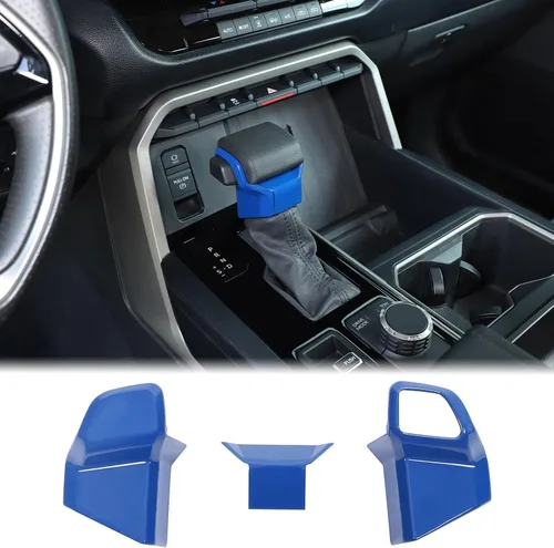 Vista 20 de Aunginsy Cubierta de freno de mano para palanca de cambios de automóvil, compatible con Toyota Tundra 2022+, Sequoia 2023+ y Tacoma 2024+, perilla