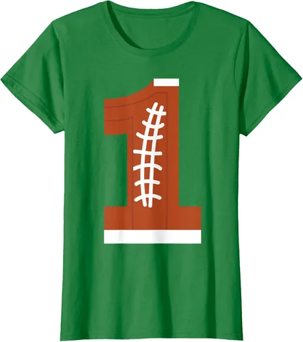 Vista 36 de 1st Birthday Football Ball Boys Camiseta de regalo de 1 año Negro