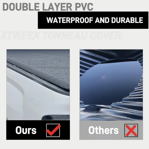 Vista 5 de Cubierta enrollable suave para Ford F-250/350 99-16 de 6.8 pies