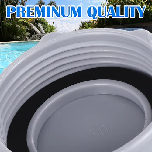 Vista 5 de Tujoe Tapón de válvula de drenaje de repuesto P6H1158 de plástico, compatible con piscinas, modelo P01006, tapa de válvula de drenaje gris