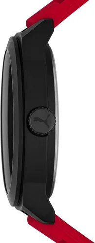Vista 2 de Puma 5 Three-Hand Silicone Sport Watch