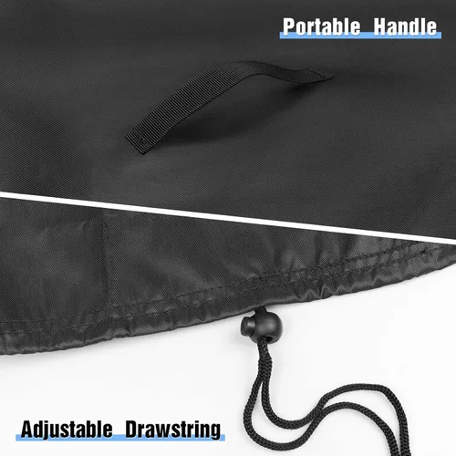 Vista 3 de Kingling Cubierta para compresor de aire, a prueba de polvo, impermeable, para compresor de aire portátil de panqueques de 8 galones, funda