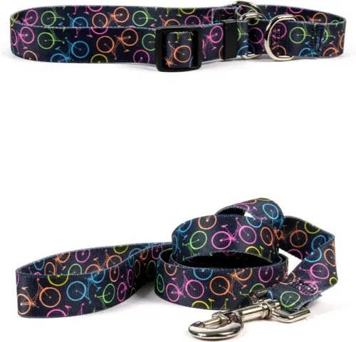Vista 3 de Collar amarillo con diseño estándar para perro, mediano, m, Amarillo