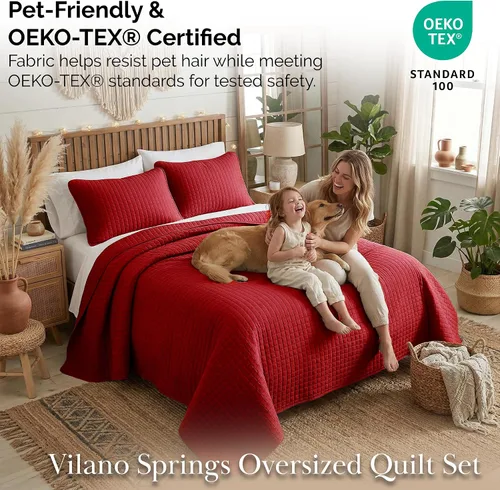 Vista 89 de Southshore Fine Living, Inc. Juego de edredón individual XL, colcha de microfibra acolchada, juego de edredón individual con funda de almohada, ropa
