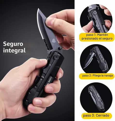 Vista 3 de Cuchillo de bolsillo multiherramienta para hombres, relleno de calcetines de Navidad, regalos para novio, él, marido, papá, alicates tácticos I Love
