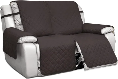 Vista 26 de PureFit Fundas de Sofá Reversibles Resistentes al Agua para Sofá Reclinable de 3 Asientos - Funda Antideslizante para Sofá Reclinable Dividido de 3