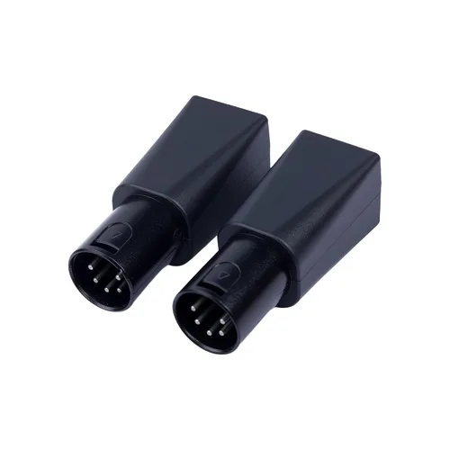 Vista 7 de Conector DMX a RJ45 Ethernet RJ45 a 3 pines 5 pines XLR DMX hembra Macho (3PIN_Female_2Pcs)