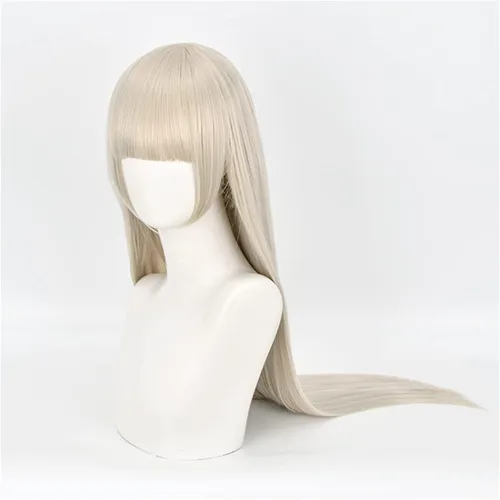 Vista 2 de Aadesso Peluca Runa para mujer disfraz de Jabami Yumeko uniforme escolar disfraz de anime cosplay
