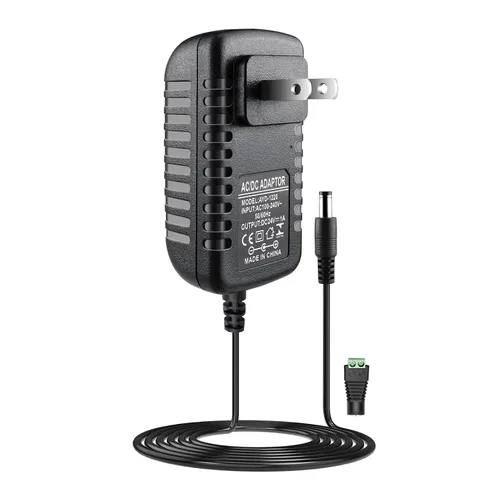 Vista 13 de LightingWill Fuente de alimentación de 12 V 2 A, adaptador de alimentación de 24 W, transformador de CA 100-240V a CC 12V, cargador de enchufe