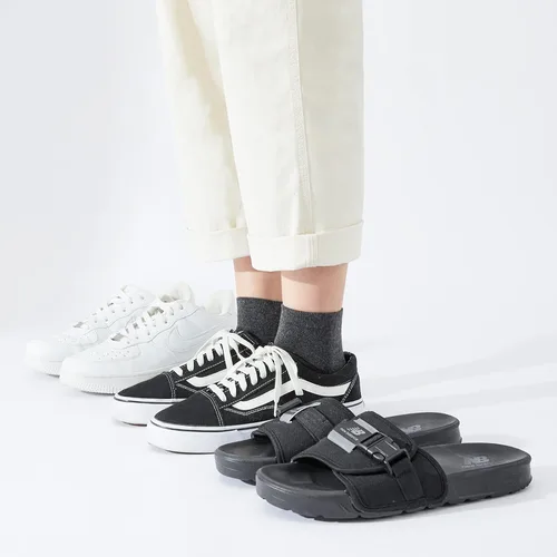 Vista 5 de J-BOX Calcetines de algodón para hombre, paquete múltiple, delgados, transpirables, cómodos, de verano, de corte bajo
