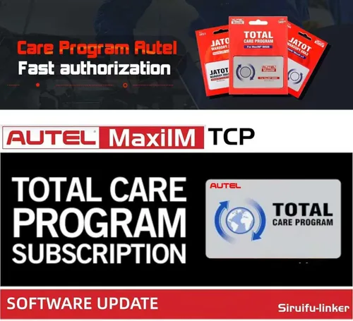 Vista 3 de Autel Programa de cuidado total para Autel MaxiIM IM508 S (tarjeta de actualización de 1 año IM508)