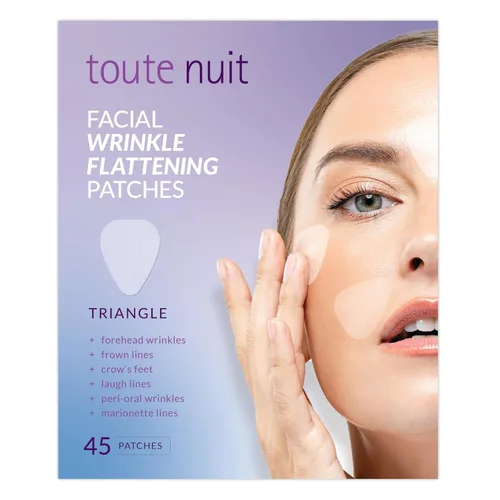 Vista 10 de Toute Nuit - Parches antiarrugas, cinta facial, forma de Y, evita líneas fruncidas, frente y alrededor de los labios, 20 parches