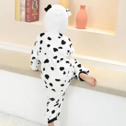 Vista 8 de TONWHAR Disfraz unisex de Halloween de animales para bebé y niño pequeño para otoño e invierno