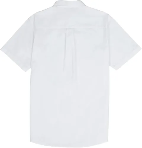 Vista 3 de Camisas de manga corta con botones de algodón y lino para hombre, estilo cubano, campamentos de guayabera