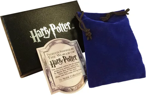 Vista 2 de The Noble Collection Hermione Granger - Collar de cristal rojo, chapado en oro, no aplicable