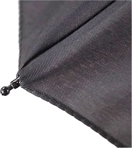 Vista 6 de YINGHUA Paraguas de lluvia vertical para hombre y mujer, diseño divertido, paraguas plegable con diseño soleado y lluvia, paraguas de personalidad