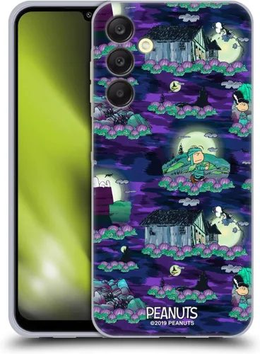 Vista 59 de Head Case Designs Funda de gel Spooktacular con licencia oficial de Peanuts Linus y Snoopy [protección de grado militar] compatible con Google Pixel