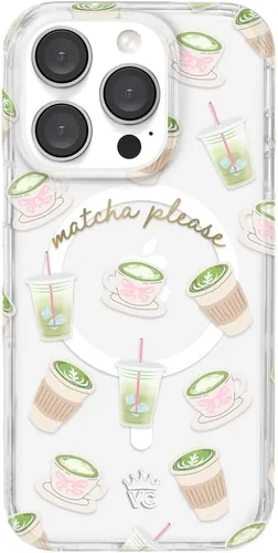 Vista 142 de VELVET CAVIAR Funda compatible con MagSafe para iPhone 15, probada en caídas de 10 pies, estampado de leopardo y amatista morada